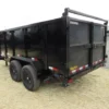 Big Tex 7 x 14 Gooseneck Dump Trailer Solid High Sides