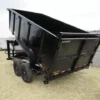 Big Tex 7 x 14 Gooseneck Dump Trailer Solid High Sides