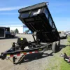 Big Tex 7 x 14 Low Profile Dump Trailer Scissor Lift