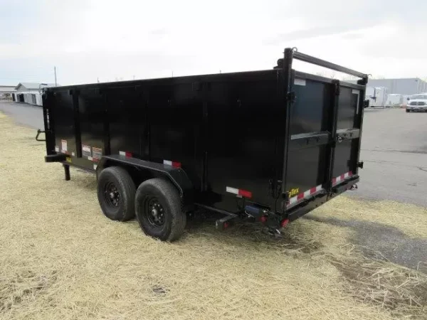 Big Tex 7 x 16 Gooseneck Dump Trailer