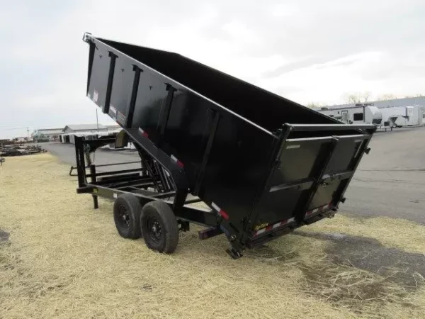Big Tex 7 x 16 Gooseneck Dump Trailer