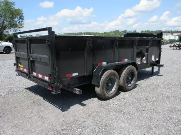 Big Tex 7 x 16 Gooseneck Dump Trailer 10K Axles