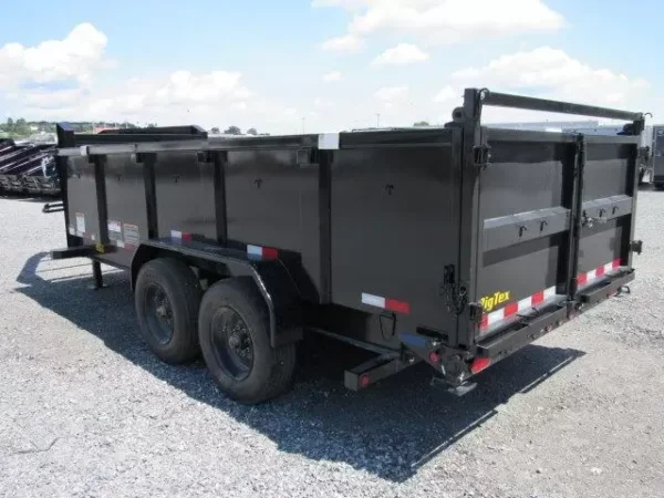 Big Tex 7 x 16 Gooseneck Dump Trailer 10K Axles