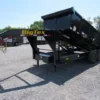 Big Tex 7 x 16 Gooseneck Dump Trailer 10K Axles