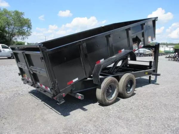 Big Tex 7 x 16 Gooseneck Dump Trailer 10K Axles
