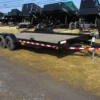 Big Tex 83″ x 20′ Wood Deck Open Car Trailer 10K GVW