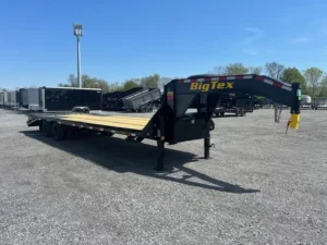Big Tex 8.5 x 30 Heavy Duty Gooseneck Equipment Trailer  -  Mega Ramps