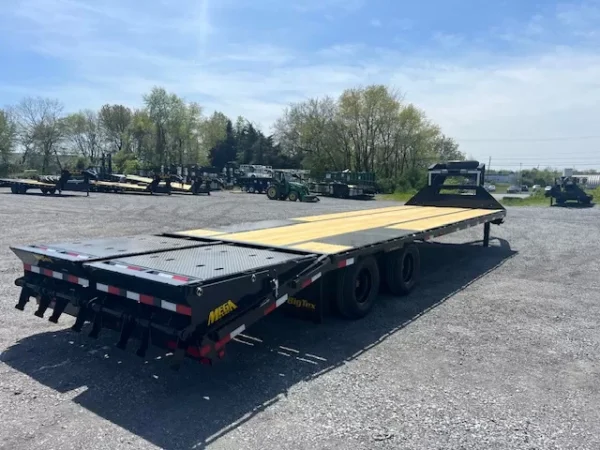 Big Tex 8.5 x 30 Heavy Duty Gooseneck Equipment Trailer  -  Mega Ramps