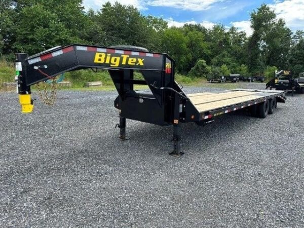 Big Tex 8.5 x 30 Gooseneck Deckover Equipment Trailer Mega Ramps
