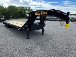 Big Tex 8.5 x 30 Gooseneck Deckover Equipment Trailer Mega Ramps