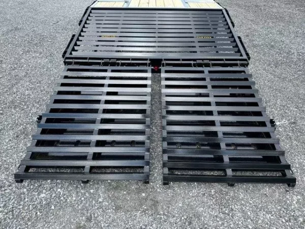 Big Tex 8.5 x 40 Gooseneck Deckover Equipment Trailer  -  Mega Ramps