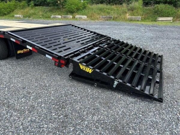 Big Tex 8.5 x 40 Gooseneck Deckover Equipment Trailer  -  Mega Ramps