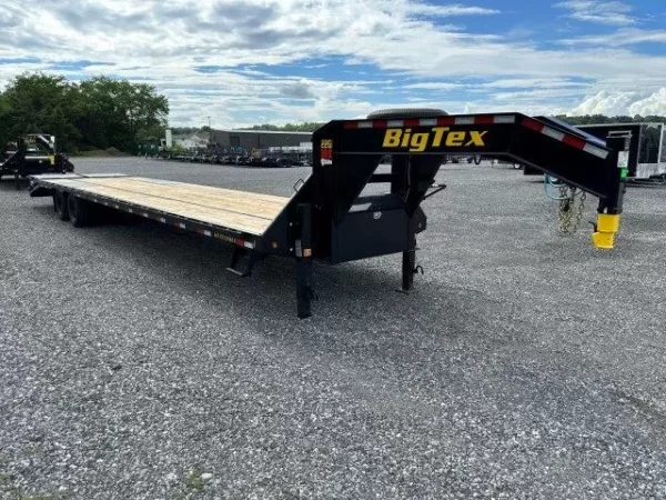 Big Tex 8.5 x 40 Gooseneck Deckover Equipment Trailer  -  Mega Ramps
