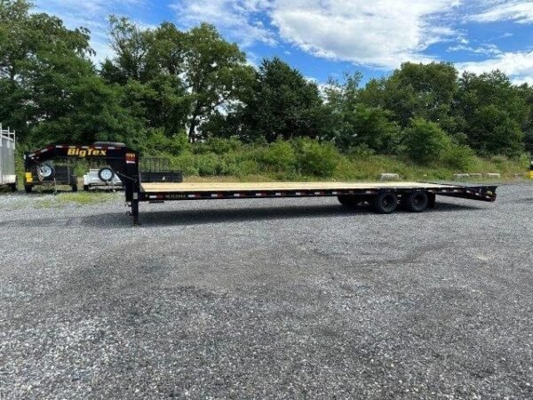 Big Tex 8.5 x 40 Gooseneck Deckover Equipment Trailer  -  Mega Ramps