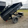 Bwise-5-x-8-Low-Profile-Dump-Trailer-Single-5200lb-Axle-Electric-Brakes-Spreader-Gate-1.webp BWise 5 x 8 Dump Trailer 5K Spreader Gate
