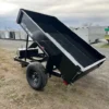 Bwise-5-x-8-Low-Profile-Dump-Trailer-Single-5200lb-Axle-Electric-Brakes-Spreader-Gate-4.webp BWise 5 x 8 Dump Trailer 5K Spreader Gate