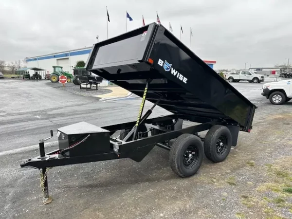 Bwise-6-x-10-Deckover-Dump-Trailer-5200lb-Axles-Electric-Brakes-Spreader-Gate-1.webp BWise 6 x 10 Deckover Dump Trailer 10K Spreader Gate