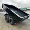 Bwise-6-x-10-Deckover-Dump-Trailer-5200lb-Axles-Electric-Brakes-Spreader-Gate-2.webp BWise 6 x 10 Deckover Dump Trailer 10K Spreader Gate