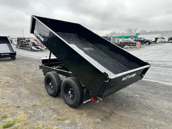 Bwise-6-x-10-Deckover-Dump-Trailer-5200lb-Axles-Electric-Brakes-Spreader-Gate-2.webp BWise 6 x 10 Deckover Dump Trailer 10K Spreader Gate