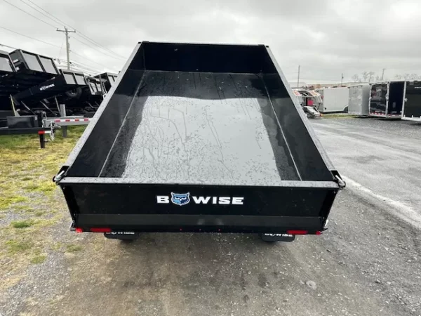 Bwise-6-x-10-Deckover-Dump-Trailer-5200lb-Axles-Electric-Brakes-Spreader-Gate-3.webp BWise 6 x 10 Deckover Dump Trailer 10K Spreader Gate