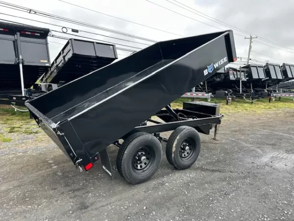Bwise-6-x-10-Deckover-Dump-Trailer-5200lb-Axles-Electric-Brakes-Spreader-Gate-4.webp BWise 6 x 10 Deckover Dump Trailer 10K Spreader Gate