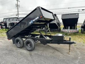 Bwise-6-x-10-Deckover-Dump-Trailer-5200lb-Axles-Electric-Brakes-Spreader-Gate-5.webp BWise 6 x 10 Deckover Dump Trailer 10K Spreader Gate