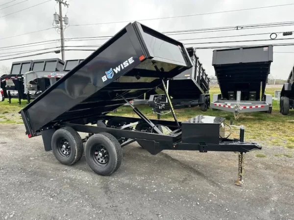 Bwise-6-x-10-Deckover-Dump-Trailer-5200lb-Axles-Electric-Brakes-Spreader-Gate-5.webp BWise 6 x 10 Deckover Dump Trailer 10K Spreader Gate