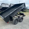 BWise 6 x 10 Low Profile Dump Trailer 6K Axles