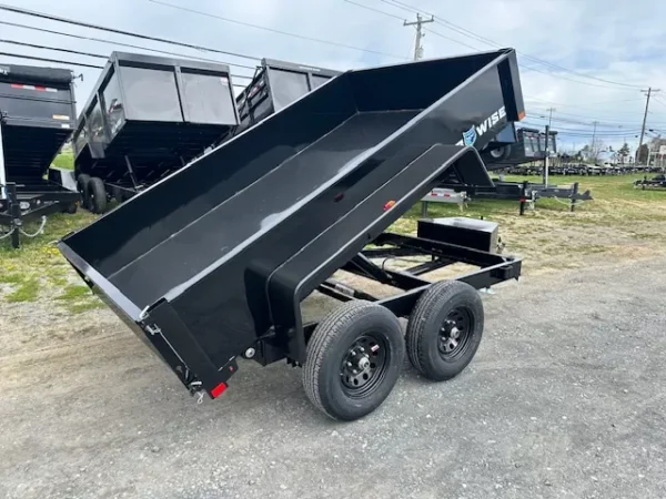 BWise 6 x 10 Low Profile Dump Trailer 6K Axles