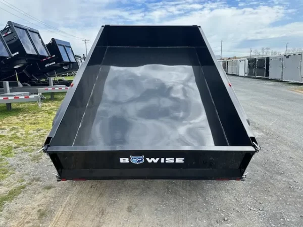 BWise 6 x 10 Low Profile Dump Trailer 6K Axles
