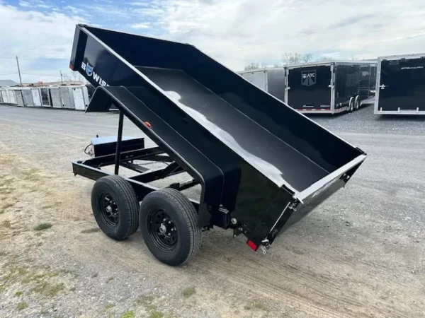 BWise 6 x 10 Low Profile Dump Trailer 6K Axles