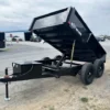 BWise 6 x 10 Low Profile Dump Trailer 6K Axles