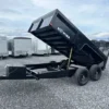 BWise 6 x 12 Dump Trailer Landscape Ramp
