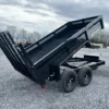 BWise 6 x 12 Dump Trailer Landscape Ramp