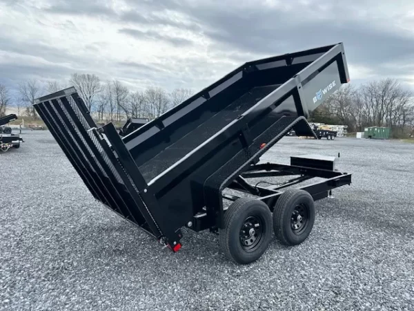 BWise 6 x 12 Dump Trailer Landscape Ramp