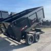 BWise 7 x 12 High Side Dump Trailer Barn Doors