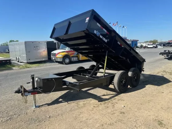 Bwise-7-x-12-Low-Profile-Dump-Trailer-DT712LP-LE-6K-Axles-Combo-Gate-Slide-Out-Ramps-2.webp BWise 7 x 12 Low Profile Dump Trailer Ladder Ramps
