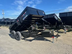 BWise 7 x 12 Low Profile Dump Trailer Ladder Ramps