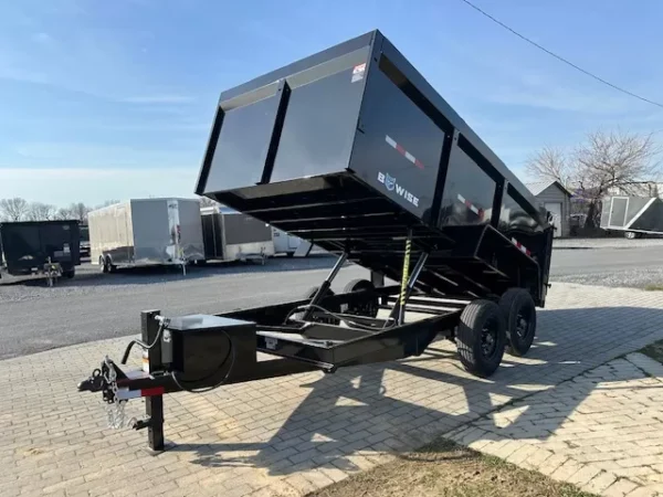 Bwise-7-x-14-High-Side-Dump-Trailer-Barn-Doors-7K-Axles-Slide-Out-Ramps-DT714LP-LE-4.webp BWise 7 x 14 High Side Dump Trailer Barn Doors