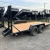 Bwise-7-x-16-Equipment-Trailer-EH16-10-Adjustable-Coupler-Ladder-Ramps-Pallet-Fork-Carrier-1-2.webp BWise 7 x 16 Low Profile Equipment Trailer Ladder Ramps