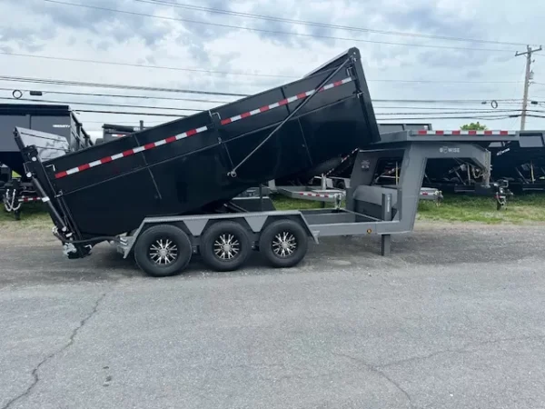 Bwise-7-x-16-Gooseneck-Dump-Trailer-Tri-Axle-Ultimate-Dump-Hydraulic-Gate-Dual-Jacks-Tarp-Kit-1.webp BWise 7 x 16 Gooseneck Tri-Axle Dump Ultimate Dump Trailer