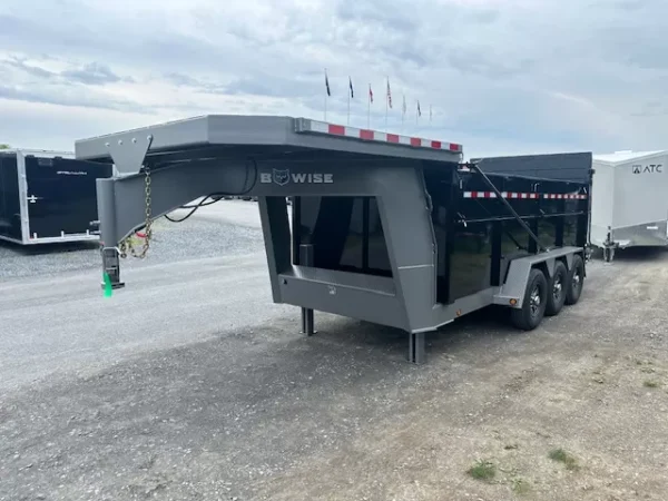 Bwise-7-x-16-Gooseneck-Dump-Trailer-Tri-Axle-Ultimate-Dump-Hydraulic-Gate-Dual-Jacks-Tarp-Kit-8.webp BWise 7 x 16 Gooseneck Tri-Axle Dump Ultimate Dump Trailer
