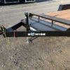BWise 7 x 18 Equipment Trailer Split Landscape Ramp