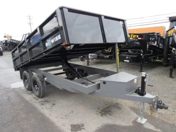Bwise-7x12-Deckover-Dump-Trailer-Fold-Down-Sides-Spreader-Gate-2-1.webp BWise 7 x 12 Deckover Dump Trailer Fold Down Sides
