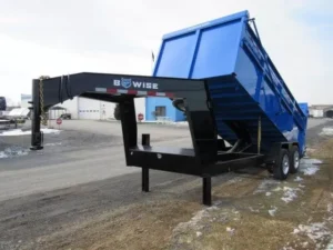 BWise 7 x 16 Heavy Duty Gooseneck Dump