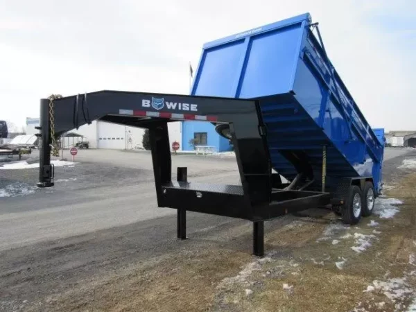BWise 7 x 16 Heavy Duty Gooseneck Dump