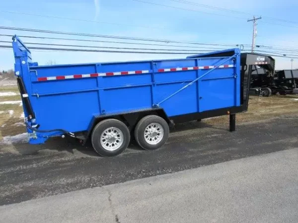 BWise 7 x 16 Heavy Duty Gooseneck Dump