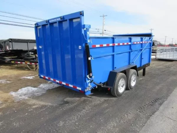 BWise 7 x 16 Heavy Duty Gooseneck Dump