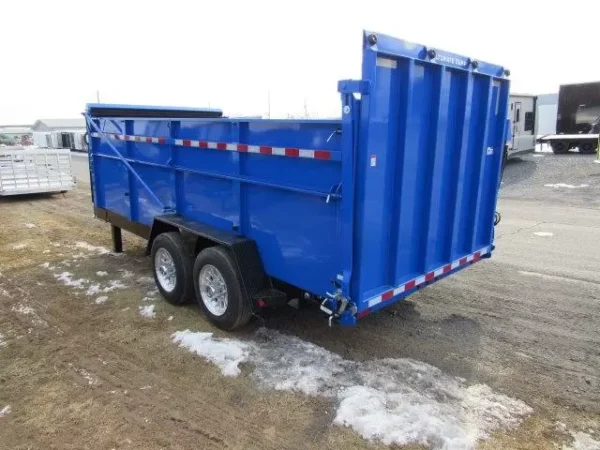 BWise 7 x 16 Heavy Duty Gooseneck Dump
