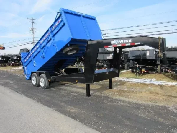 BWise 7 x 16 Heavy Duty Gooseneck Dump